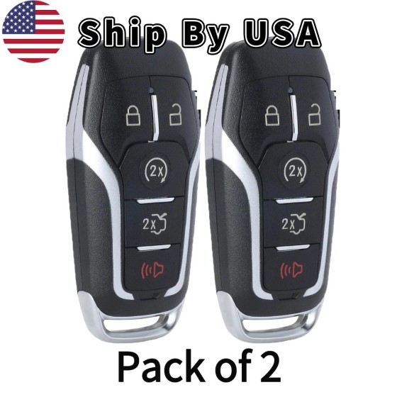 Ford F-150 2015-2017 5 Button Smart Key Tailgate M3N-A2C31243300